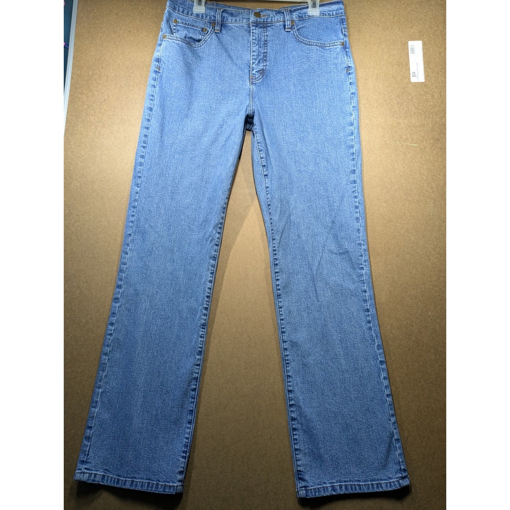 Lauren Ralph Lauren Jeans Co Light Wash Straight Leg Denim Jeans Womens 12